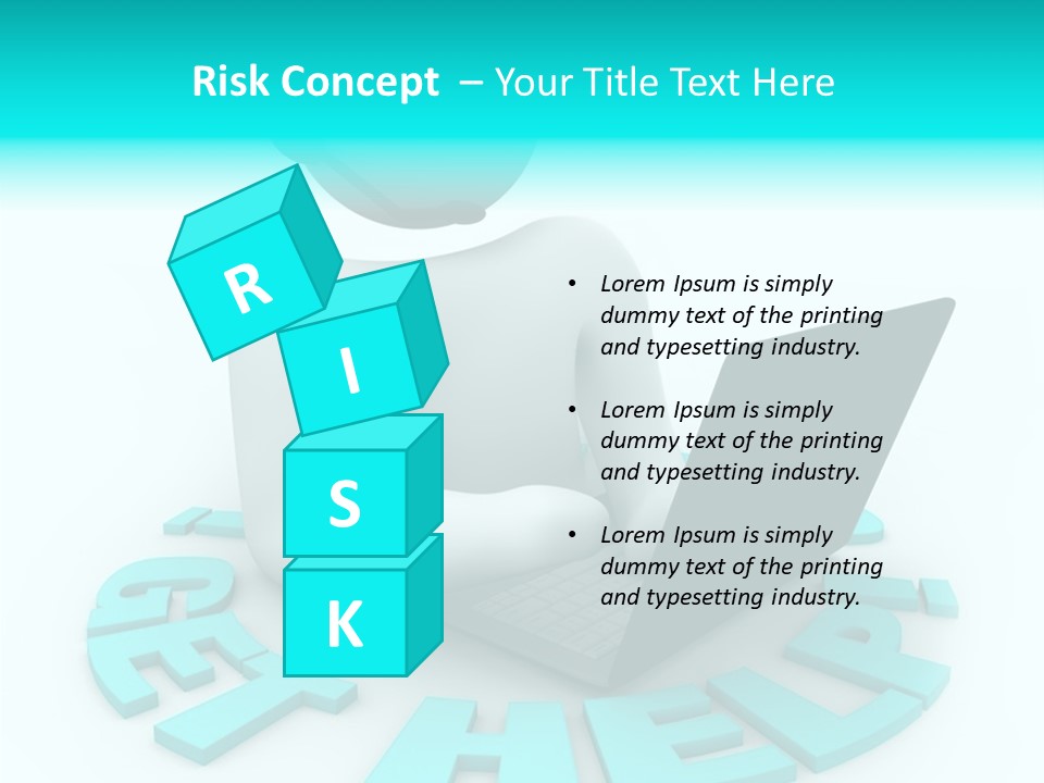 Female Background Hold PowerPoint Template