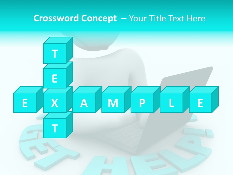 Female Background Hold PowerPoint Template