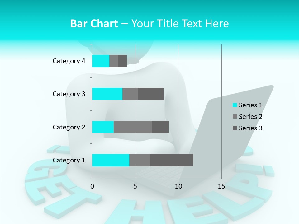 Female Background Hold PowerPoint Template