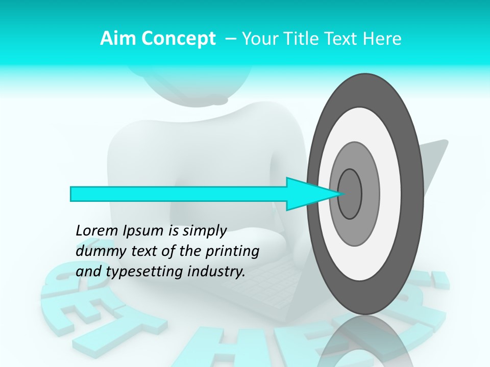 Female Background Hold PowerPoint Template