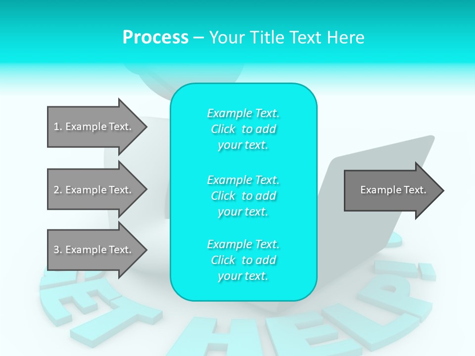 Female Background Hold PowerPoint Template