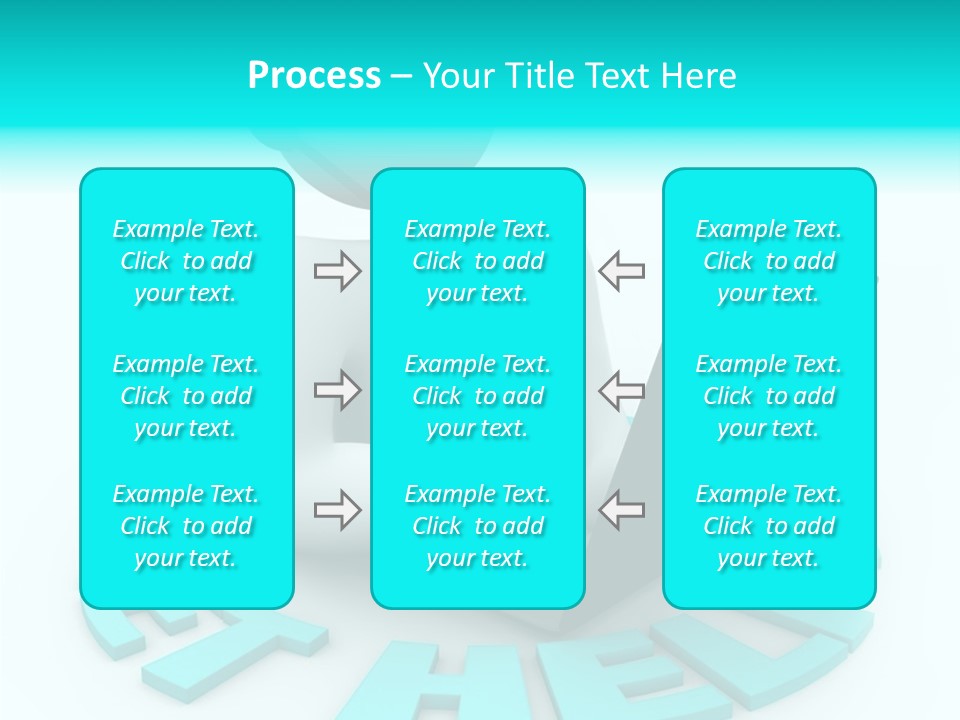 Female Background Hold PowerPoint Template