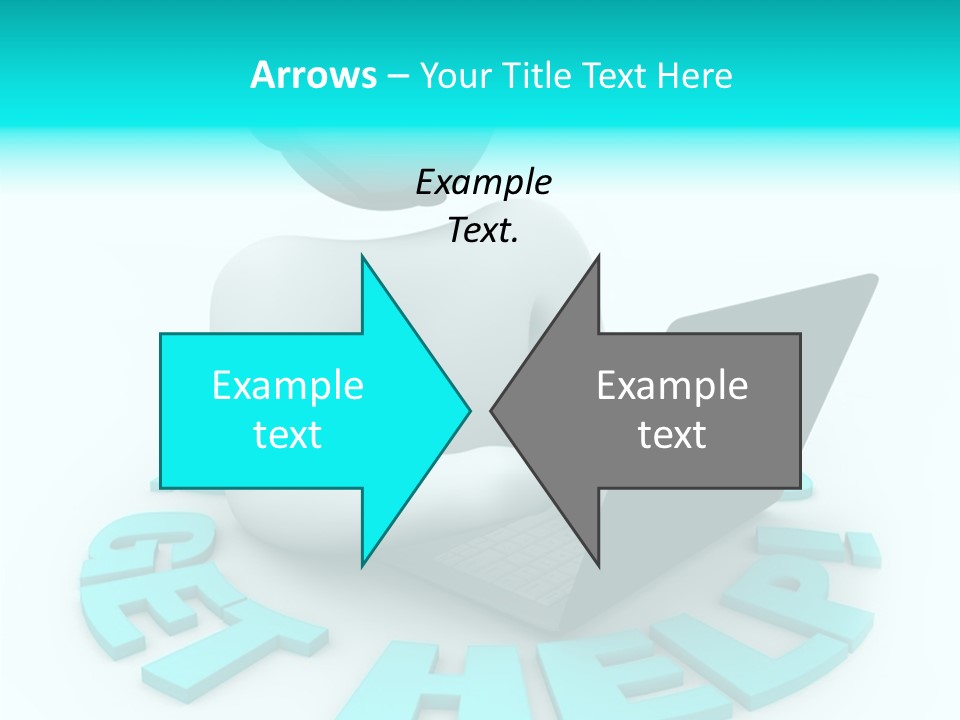 Female Background Hold PowerPoint Template