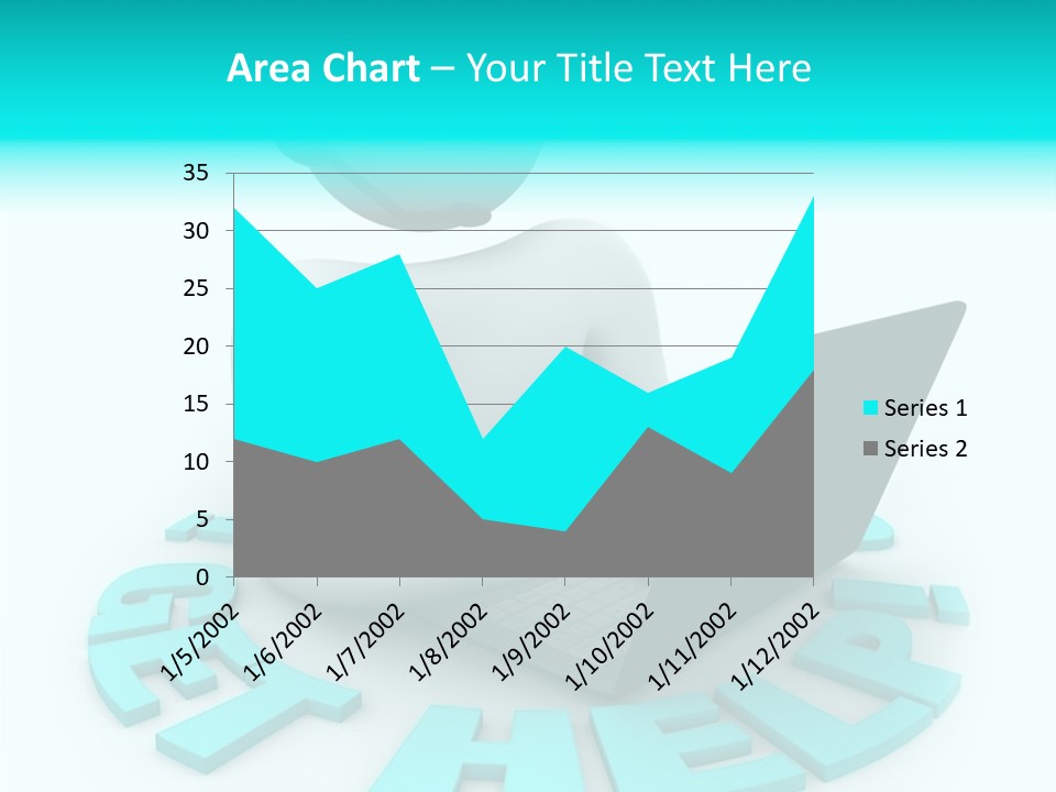 Female Background Hold PowerPoint Template