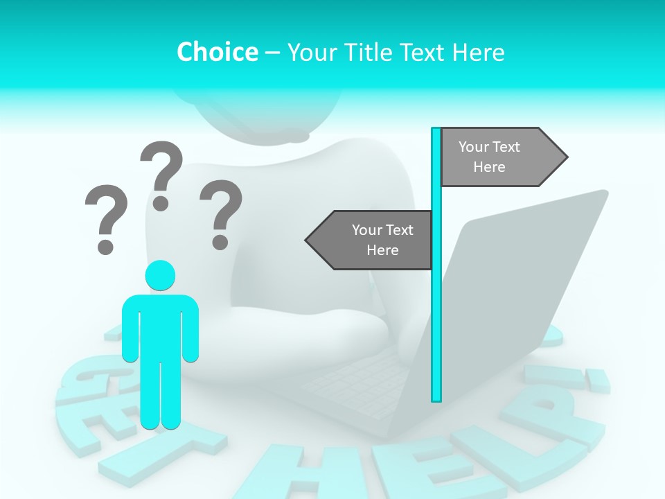 Female Background Hold PowerPoint Template