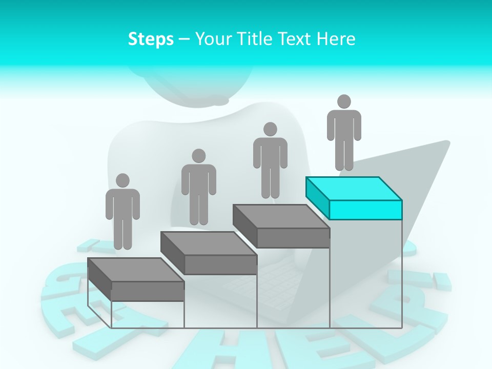 Female Background Hold PowerPoint Template