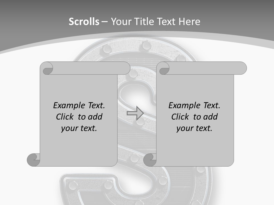 Female Human Sharing PowerPoint Template