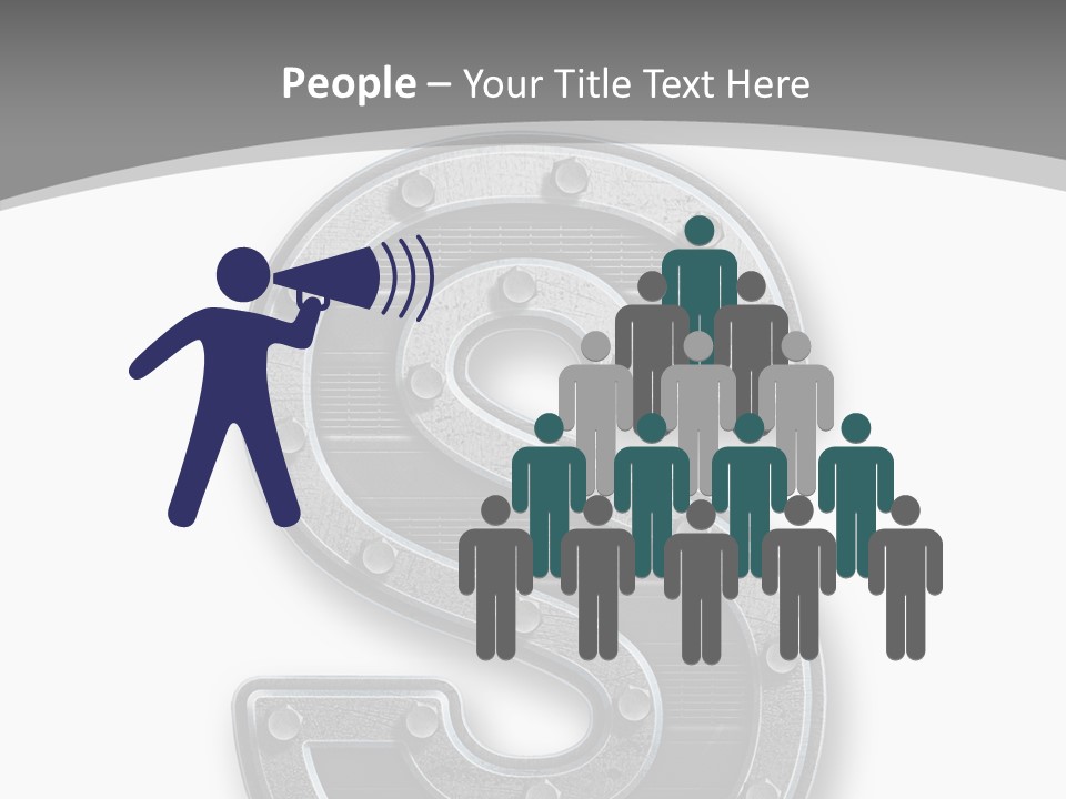 Female Human Sharing PowerPoint Template