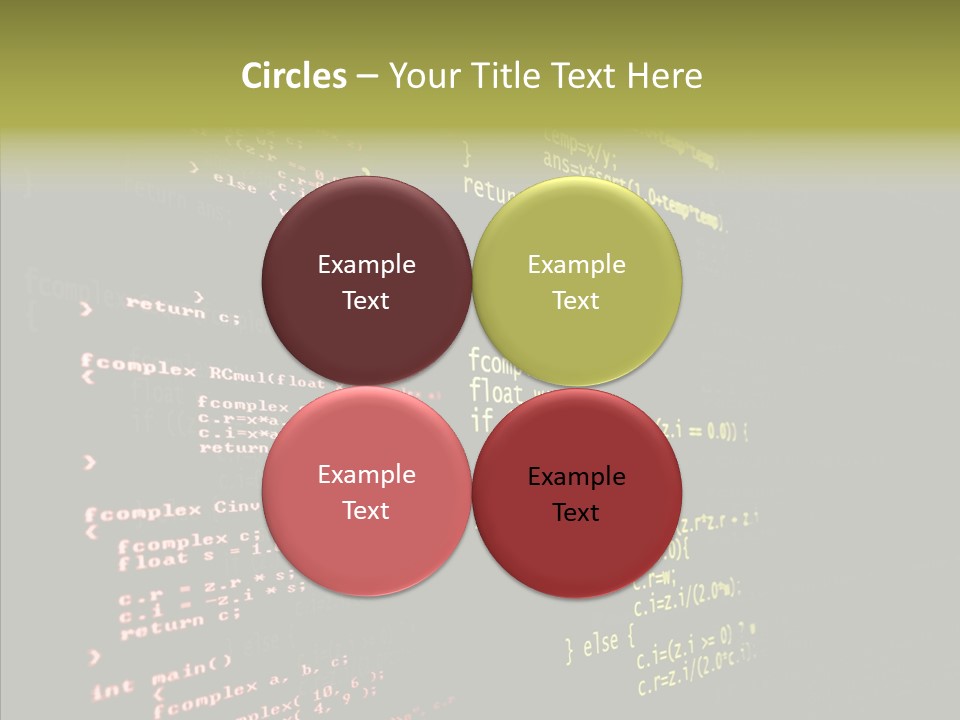 White Background Help Two PowerPoint Template