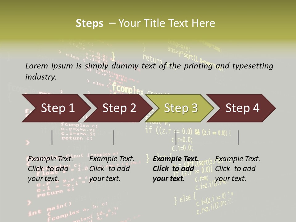 White Background Help Two PowerPoint Template