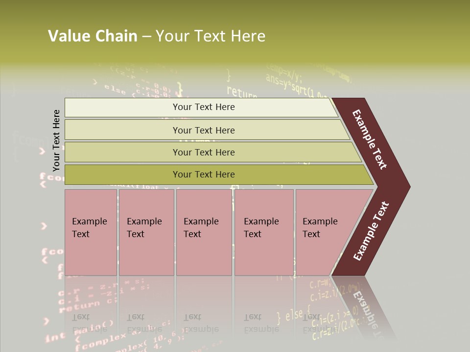 White Background Help Two PowerPoint Template