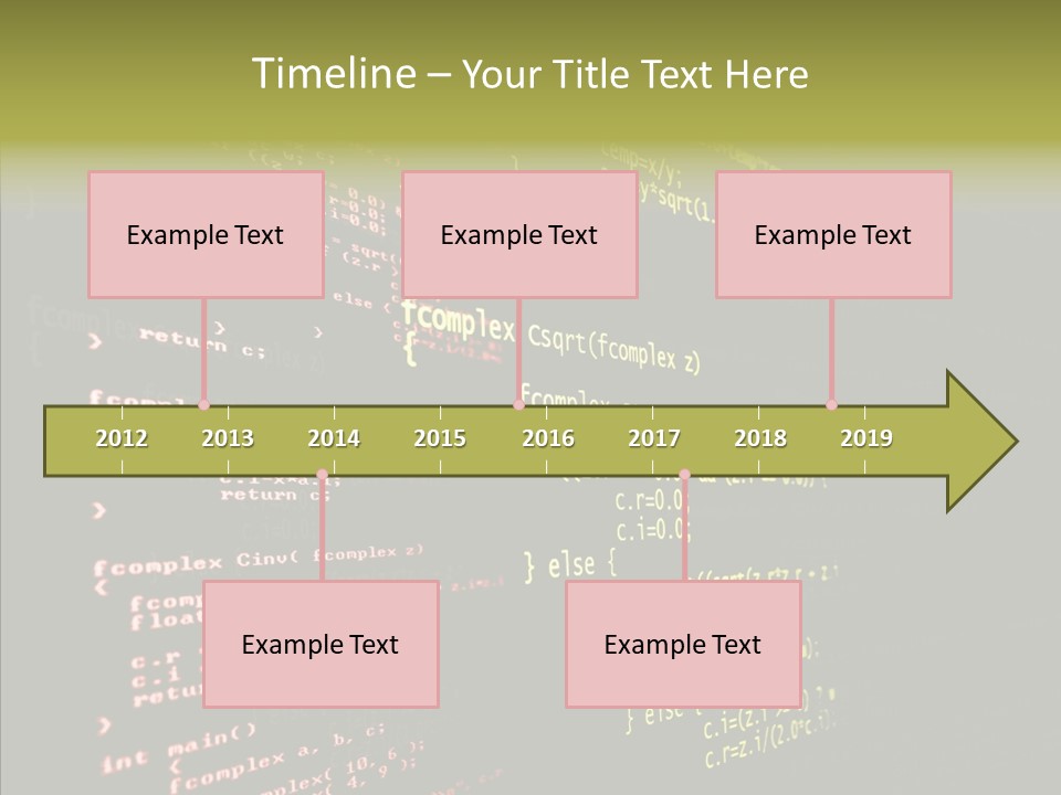 White Background Help Two PowerPoint Template