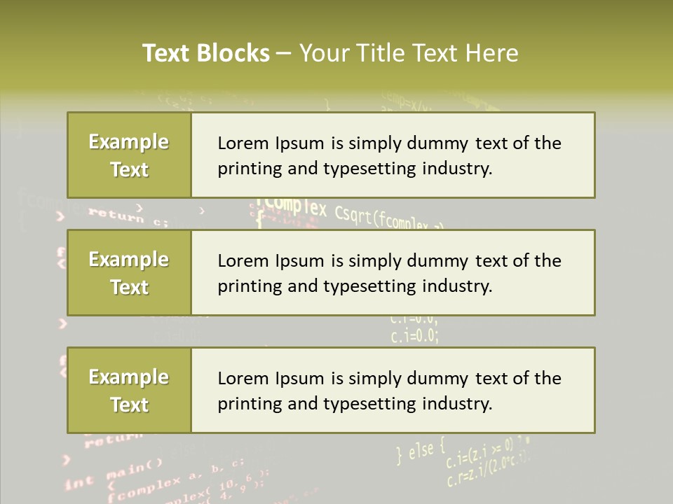White Background Help Two PowerPoint Template