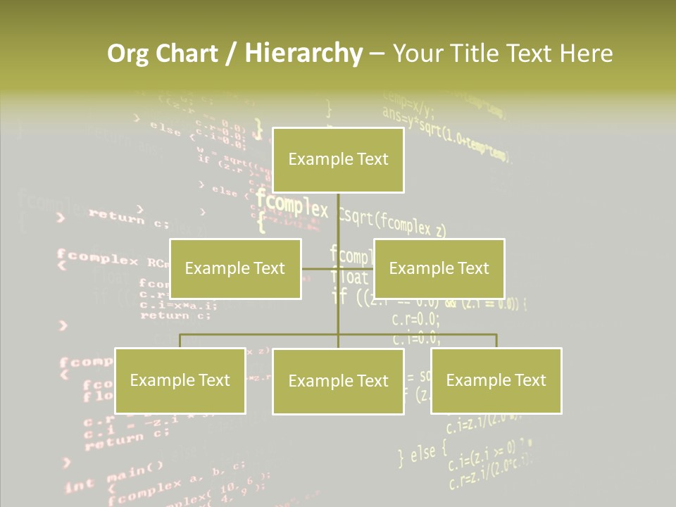 White Background Help Two PowerPoint Template