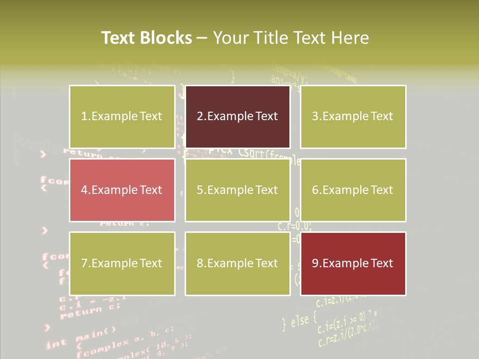 White Background Help Two PowerPoint Template
