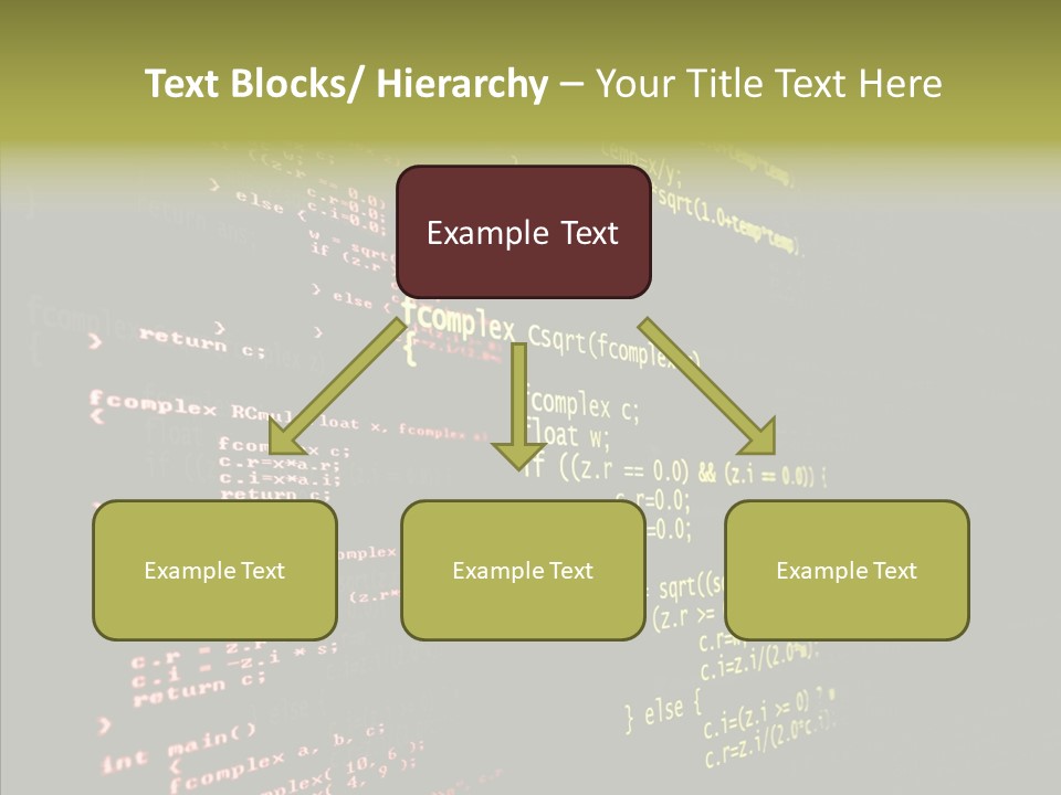 White Background Help Two PowerPoint Template