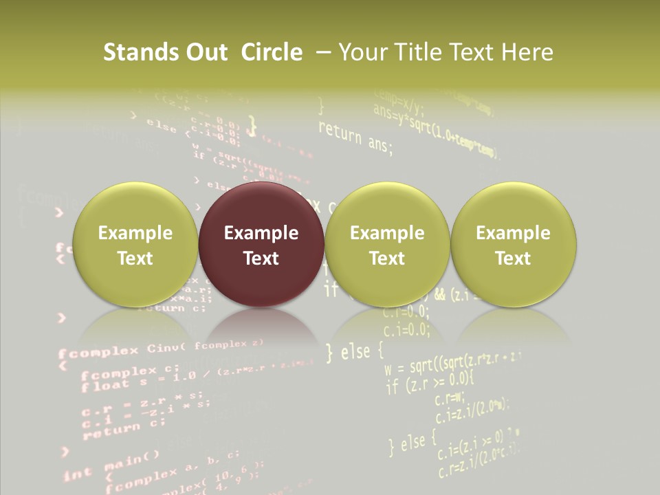 White Background Help Two PowerPoint Template