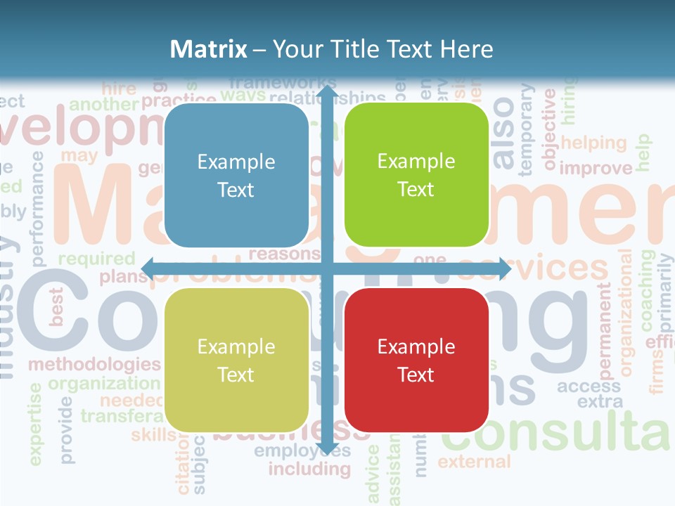 Young Closeup Hold PowerPoint Template