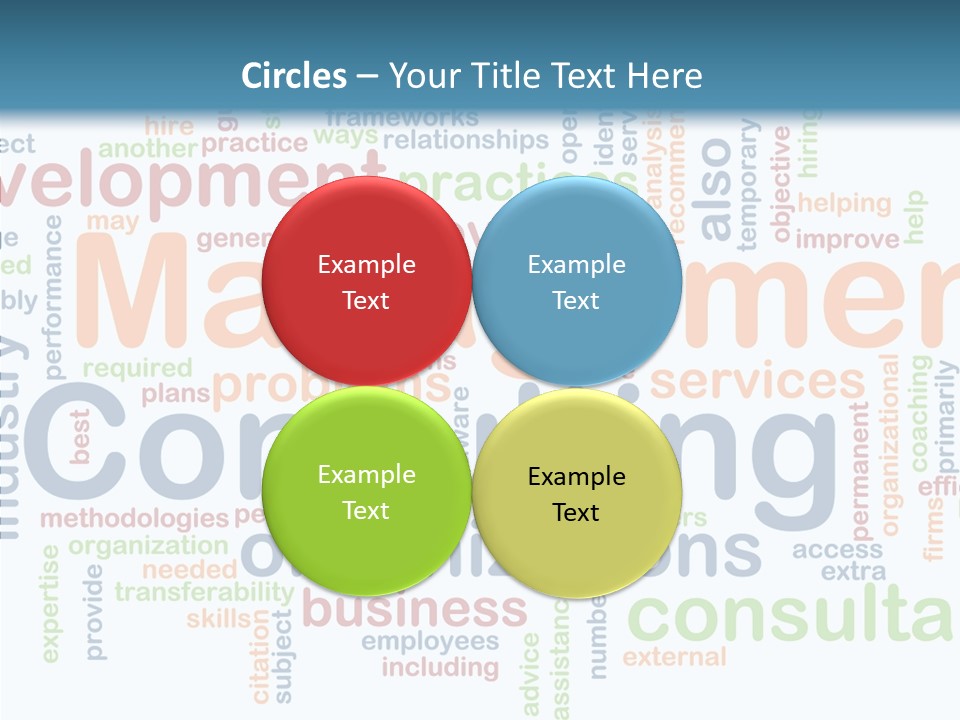 Young Closeup Hold PowerPoint Template