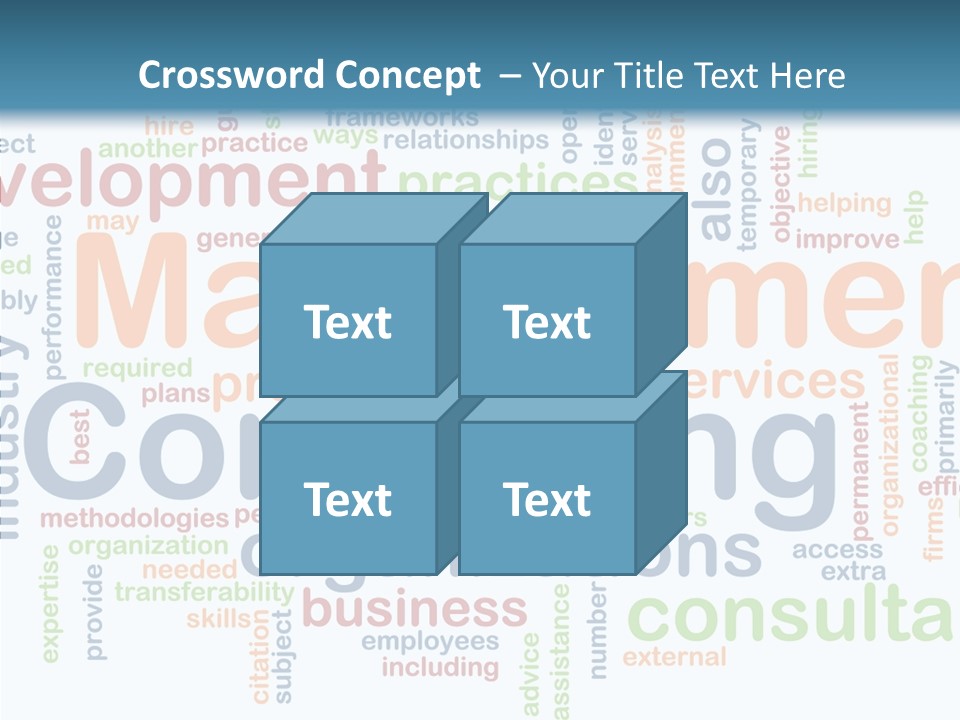 Young Closeup Hold PowerPoint Template