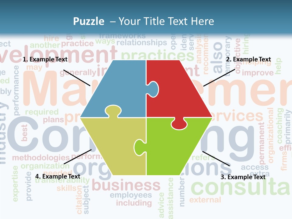 Young Closeup Hold PowerPoint Template