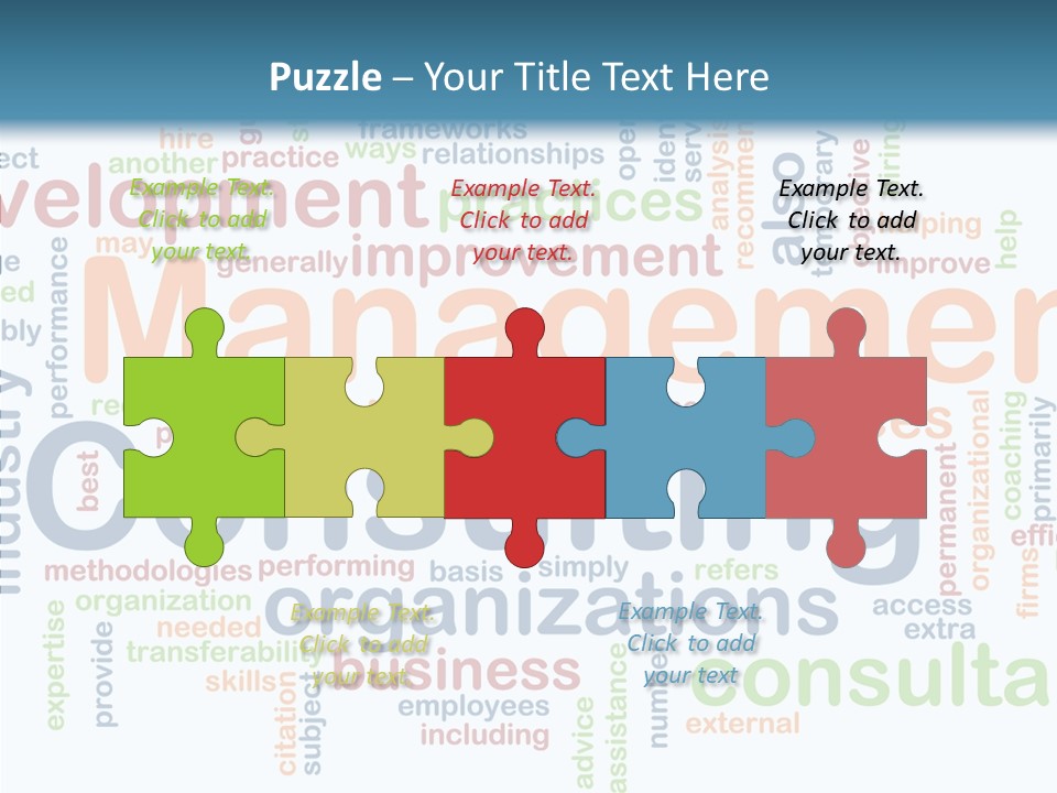 Young Closeup Hold PowerPoint Template