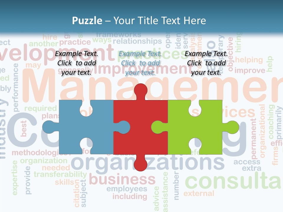 Young Closeup Hold PowerPoint Template