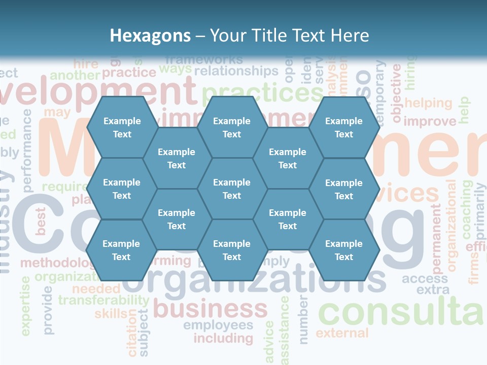 Young Closeup Hold PowerPoint Template