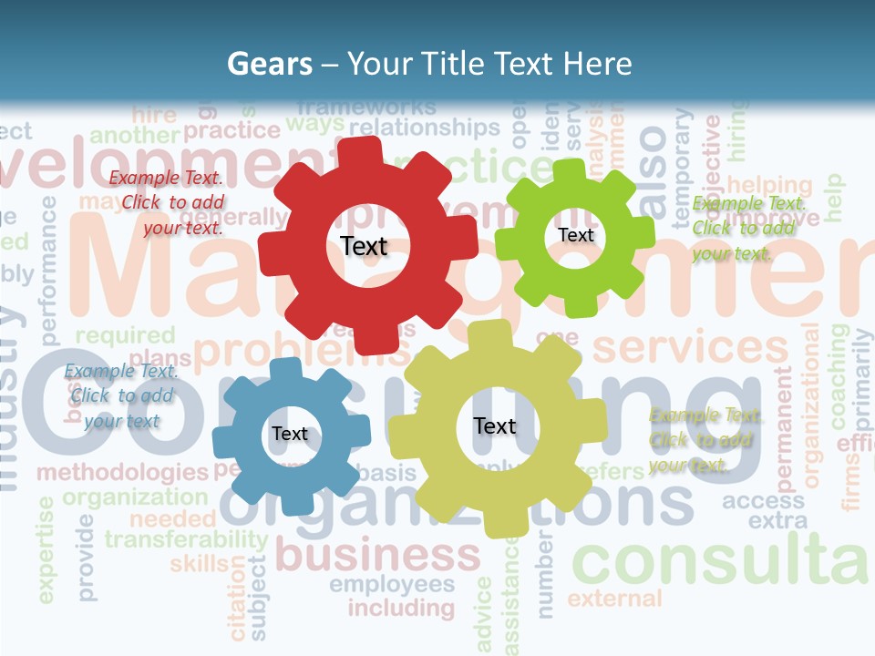 Young Closeup Hold PowerPoint Template