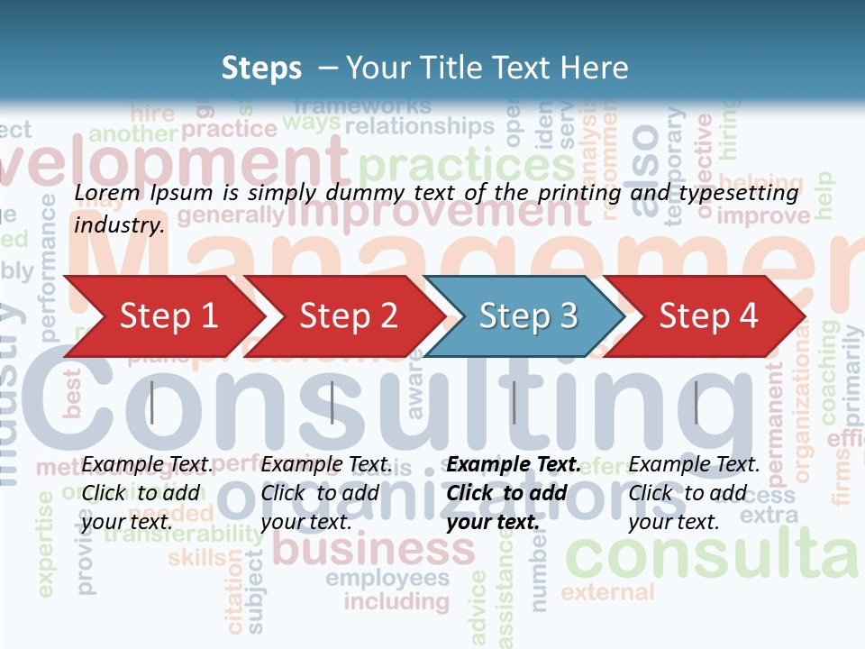 Young Closeup Hold PowerPoint Template