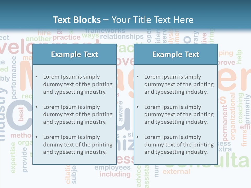 Young Closeup Hold PowerPoint Template