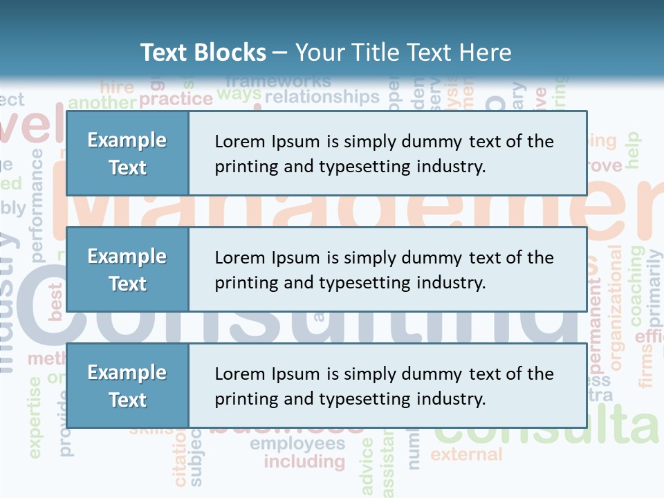 Young Closeup Hold PowerPoint Template