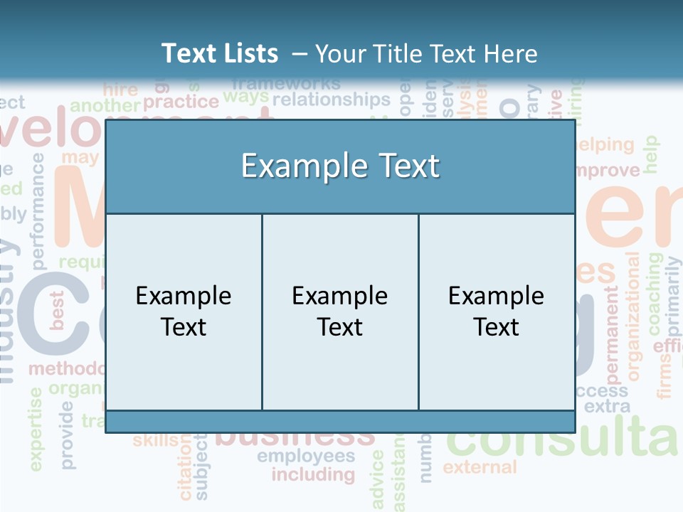 Young Closeup Hold PowerPoint Template