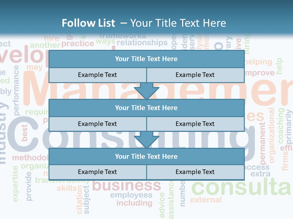 Young Closeup Hold PowerPoint Template
