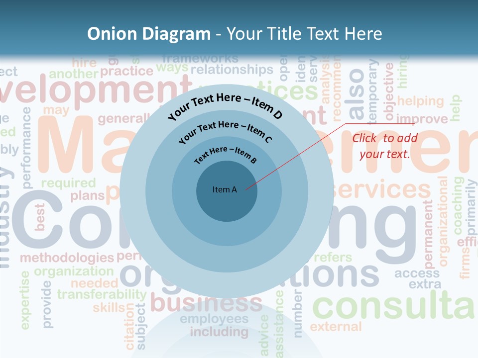 Young Closeup Hold PowerPoint Template