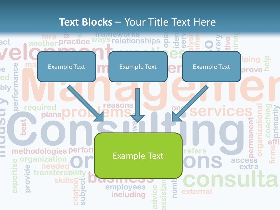 Young Closeup Hold PowerPoint Template