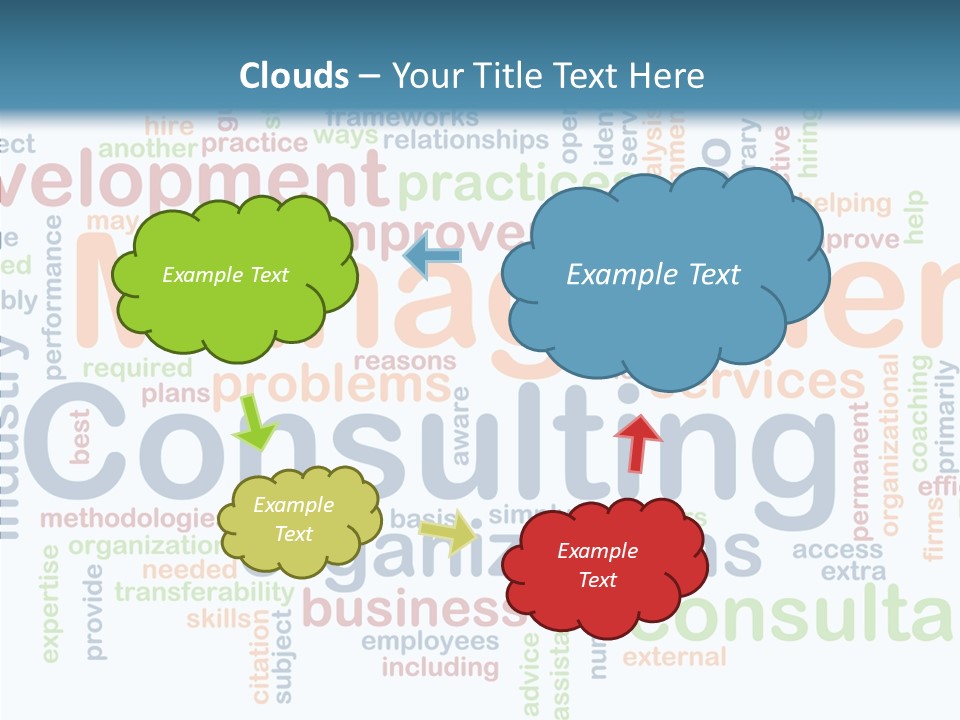 Young Closeup Hold PowerPoint Template