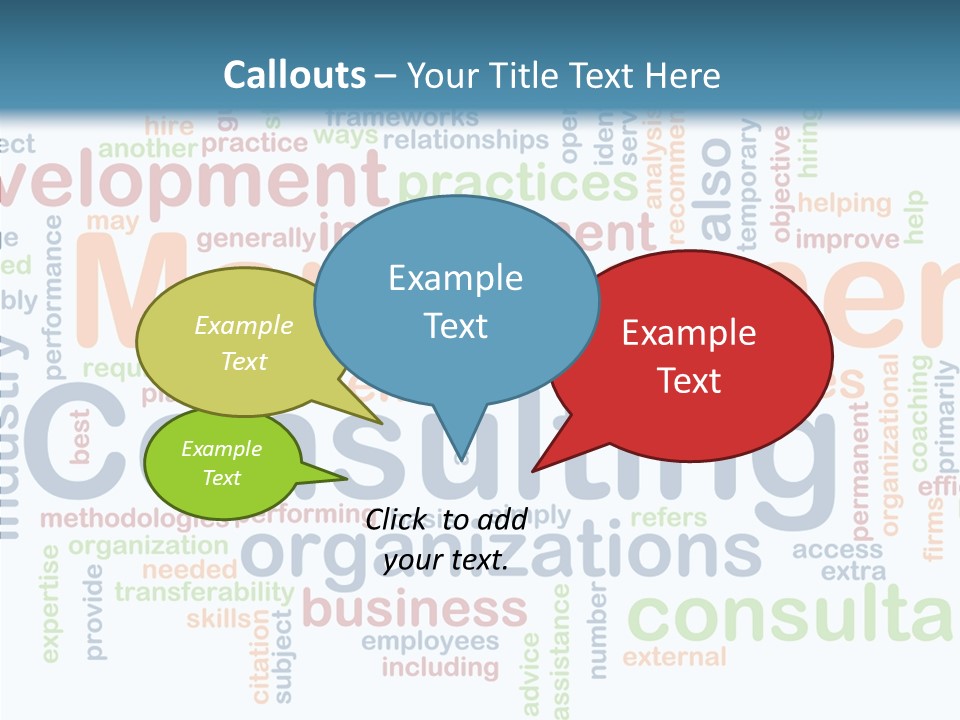 Young Closeup Hold PowerPoint Template