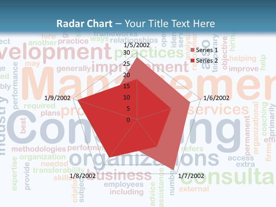 Young Closeup Hold PowerPoint Template