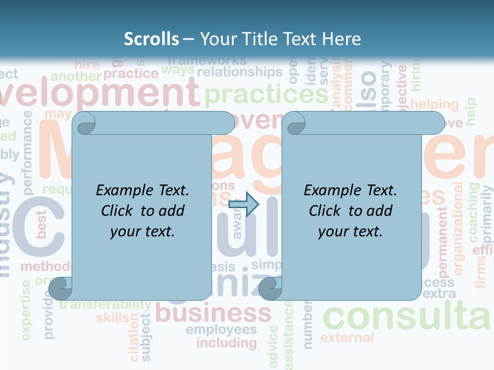 Young Closeup Hold PowerPoint Template