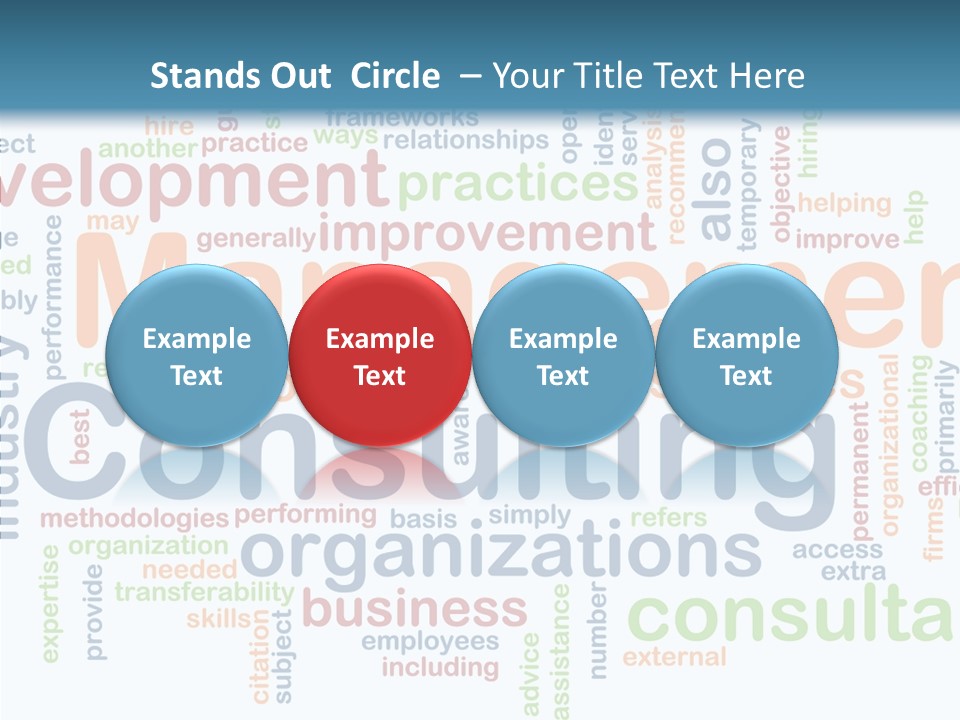 Young Closeup Hold PowerPoint Template