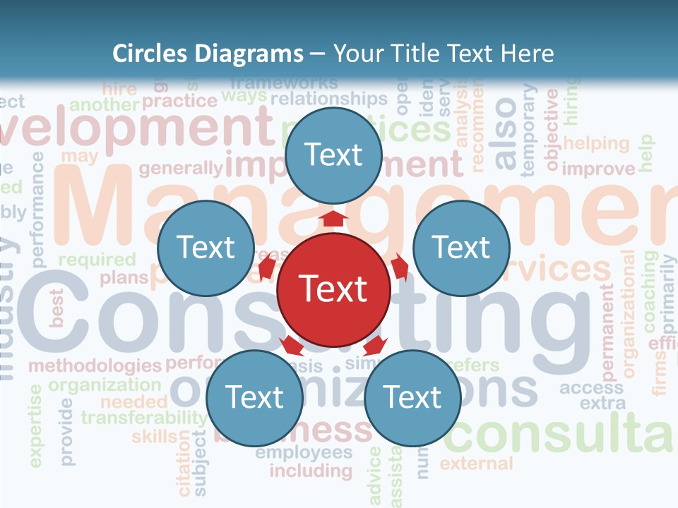 Young Closeup Hold PowerPoint Template