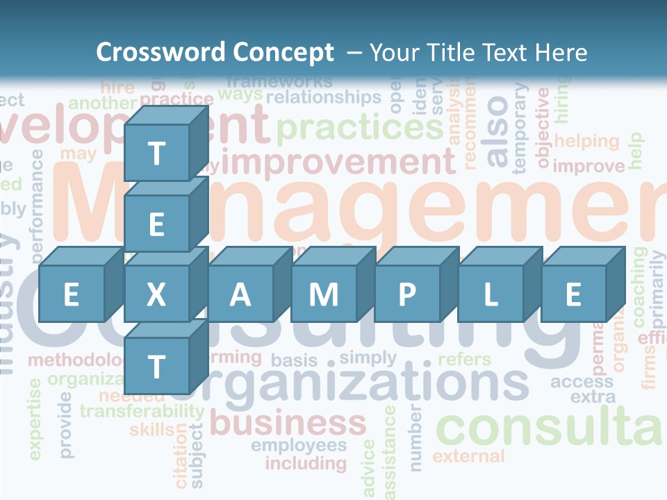 Young Closeup Hold PowerPoint Template