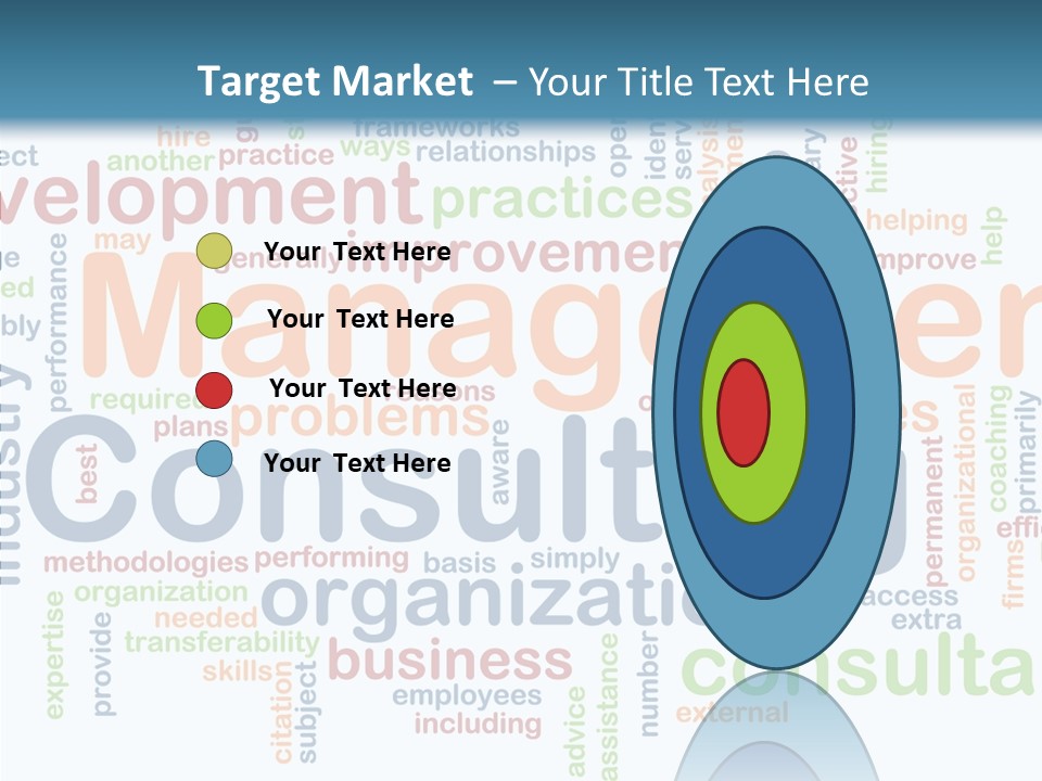 Young Closeup Hold PowerPoint Template