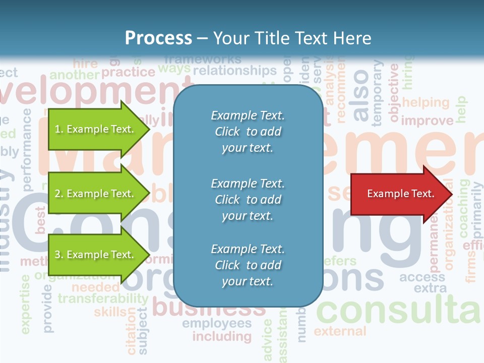 Young Closeup Hold PowerPoint Template