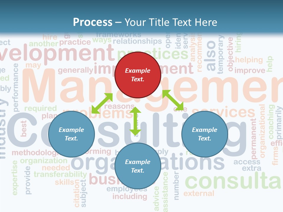 Young Closeup Hold PowerPoint Template