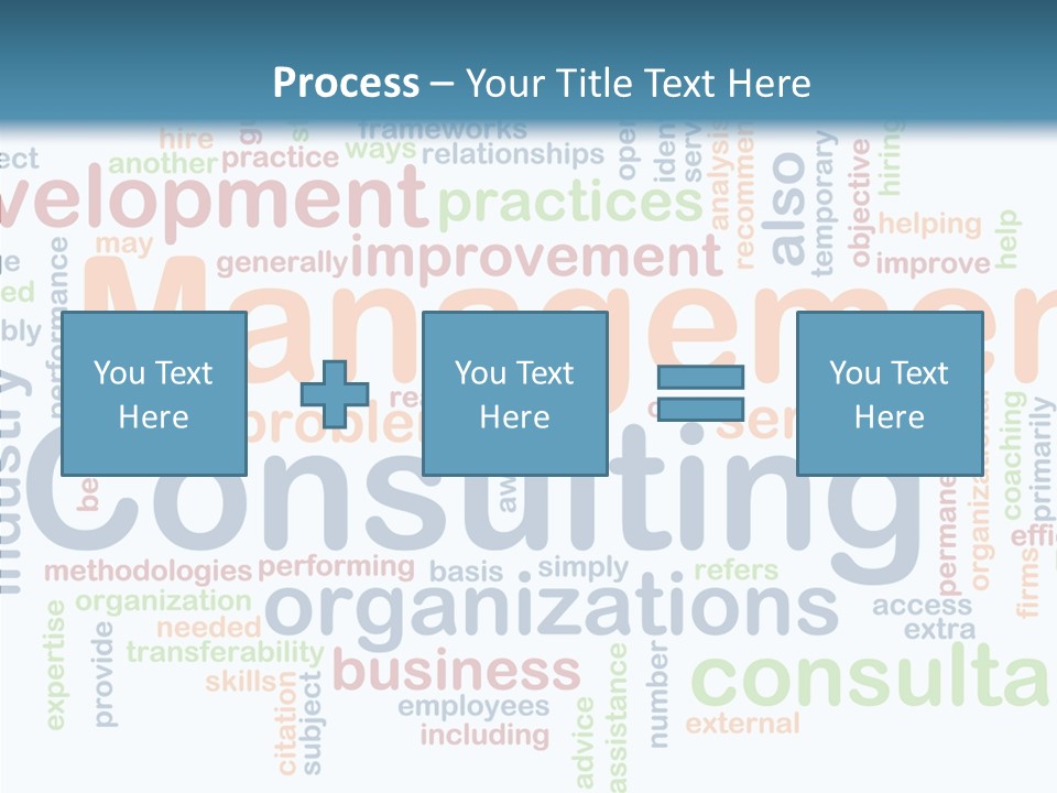 Young Closeup Hold PowerPoint Template