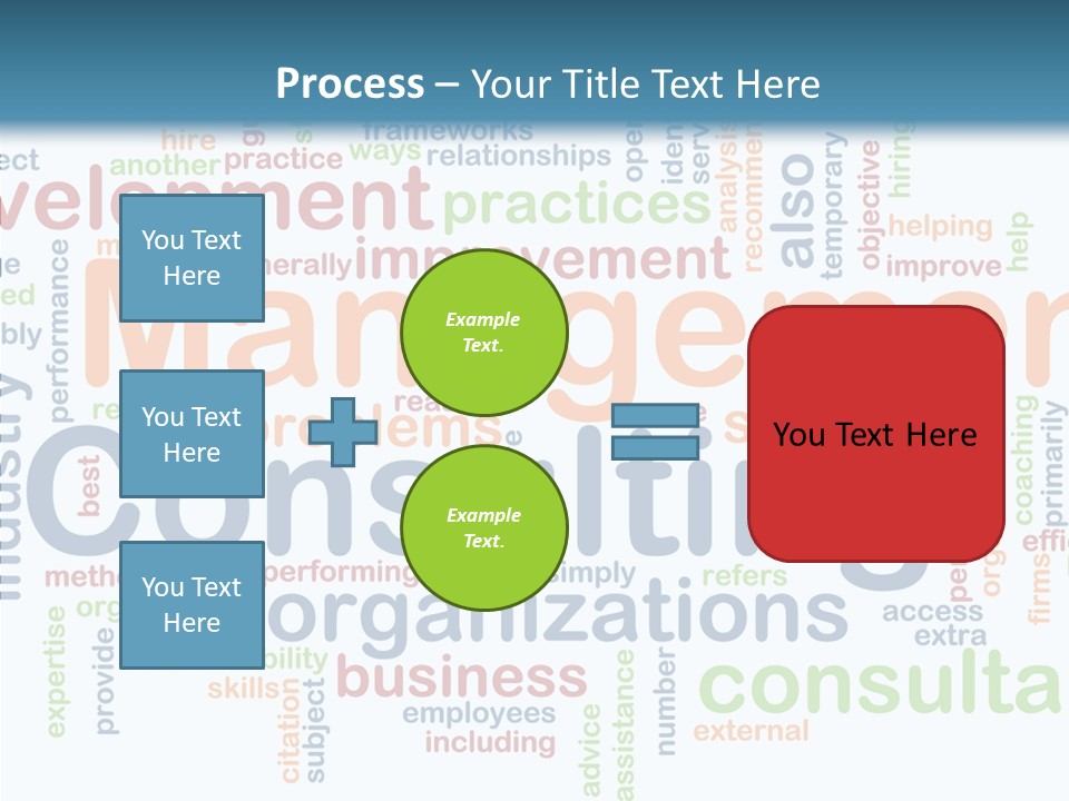 Young Closeup Hold PowerPoint Template