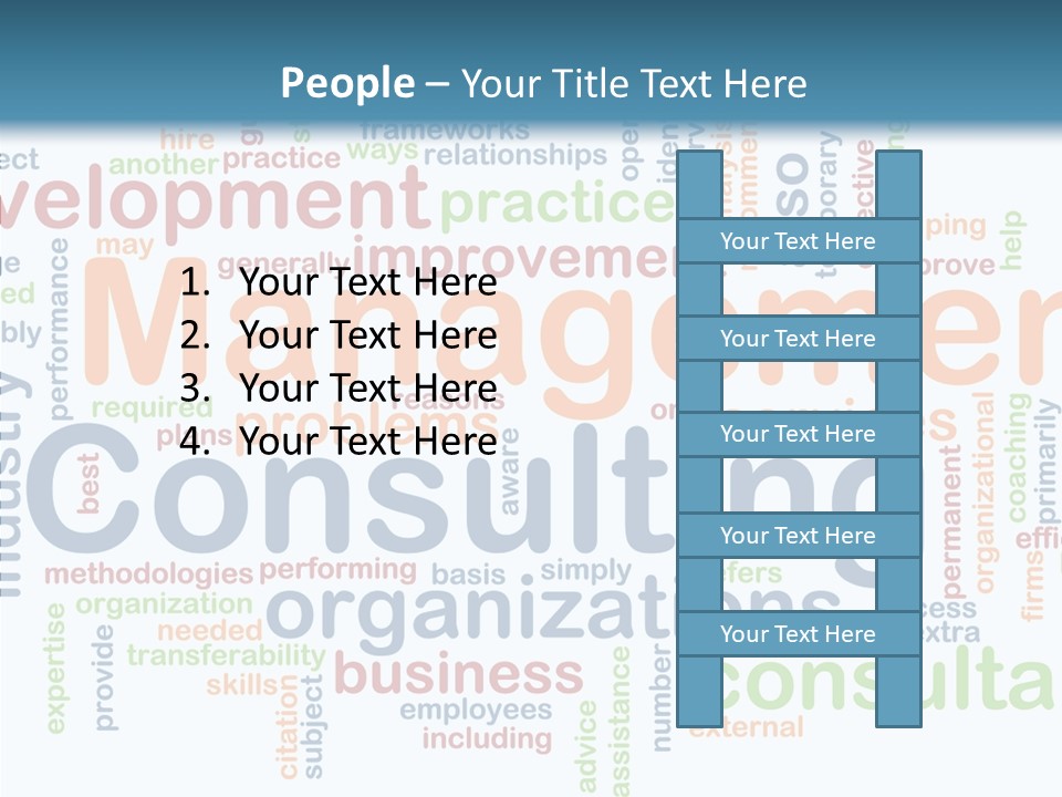 Young Closeup Hold PowerPoint Template