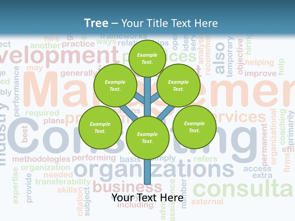 Young Closeup Hold PowerPoint Template